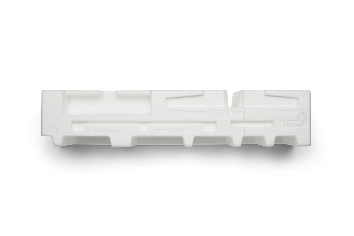 Green Planetを採用したBRAVIAの緩衝材