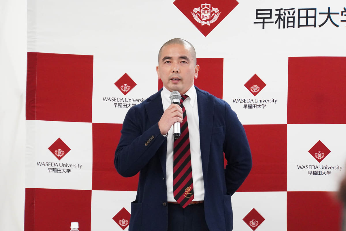 早稲田大学ラグビー蹴球部 女子部 Director 栁澤眞氏