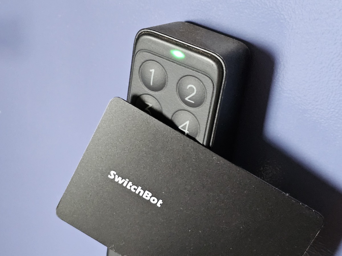 念のため、SwitchBotのNFCカードキーを持たせている。物理キーはカードタイプ