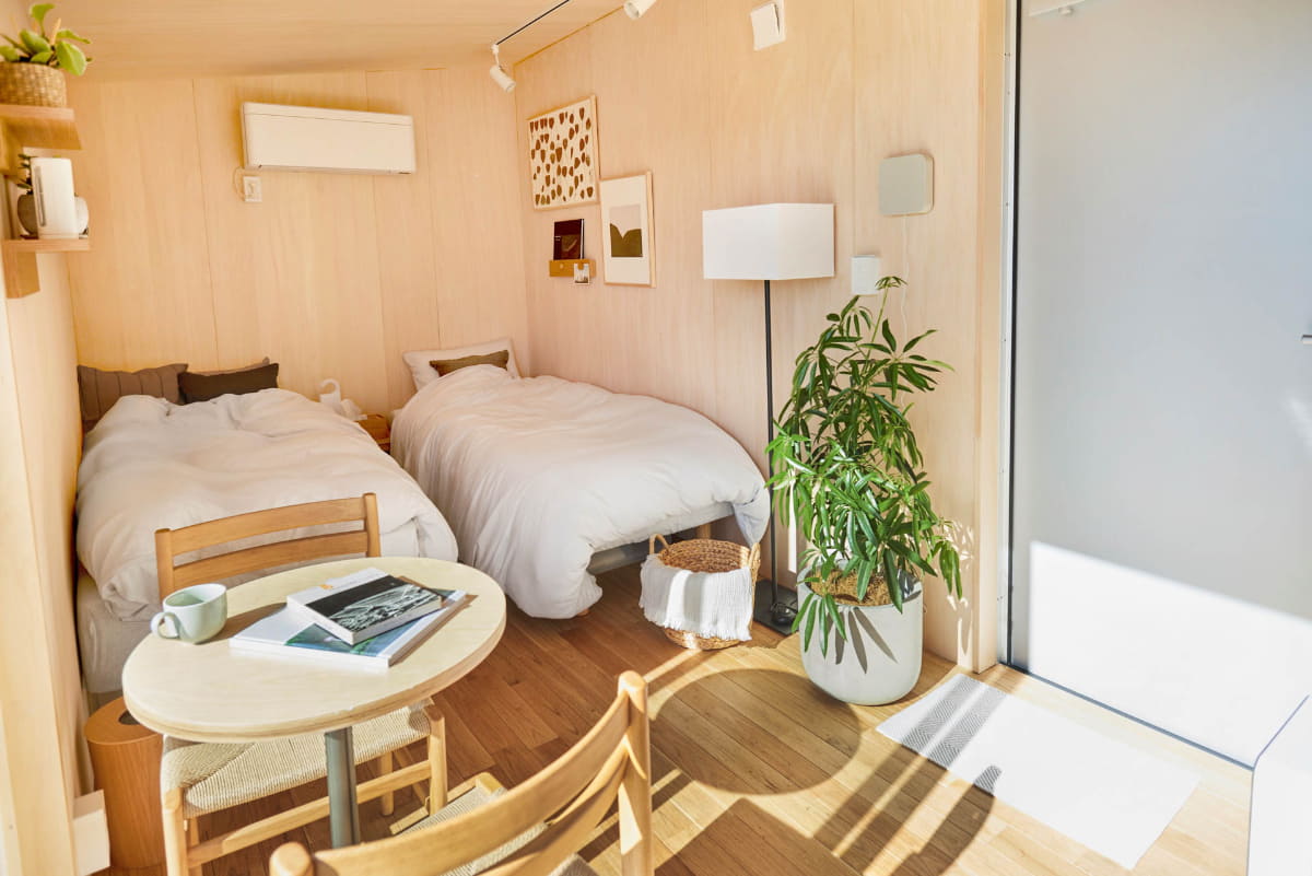 リビング棟の室内