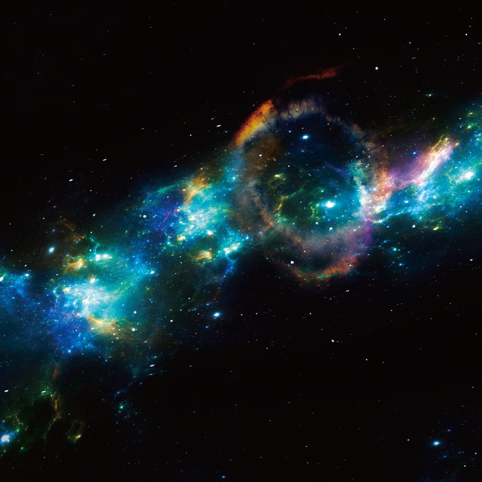 散光星雲のイメージ