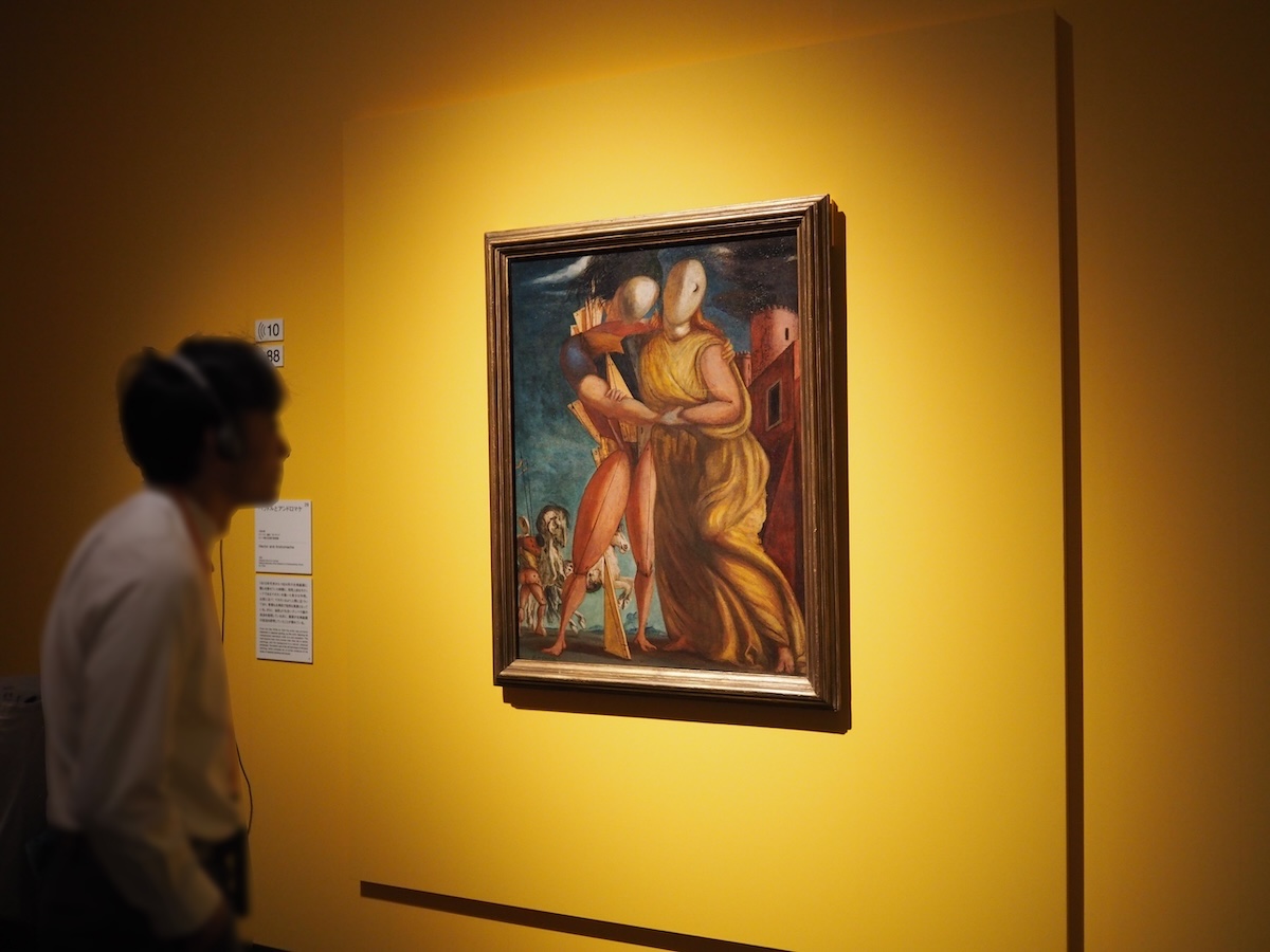 1924年の作品《ヘクトルとアンドロマケ》ローマ国立近現代美術館 (C)Giorgio de Chirico, by SIAE 2024