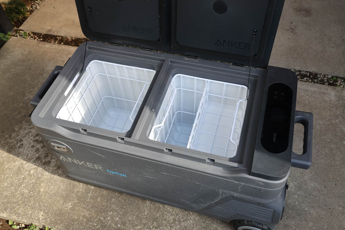 2室を別々の温度で設定可能