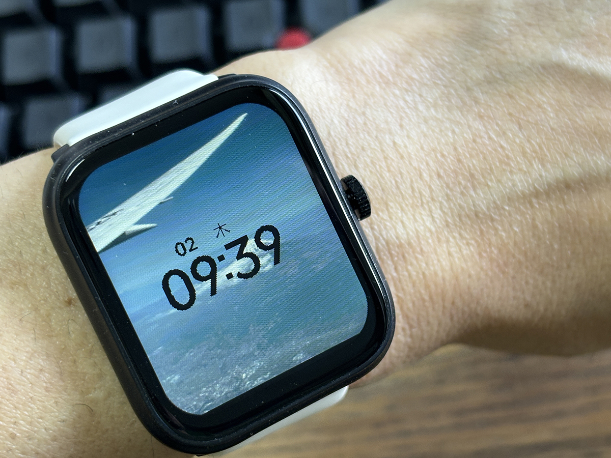 文字盤に好きな画像を選択できるようになった