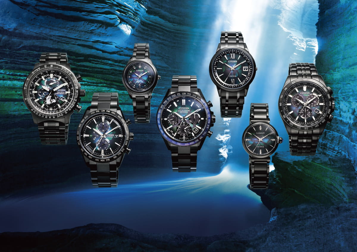 シチズン ブランド横断コレクション「LAYERS of TIME」