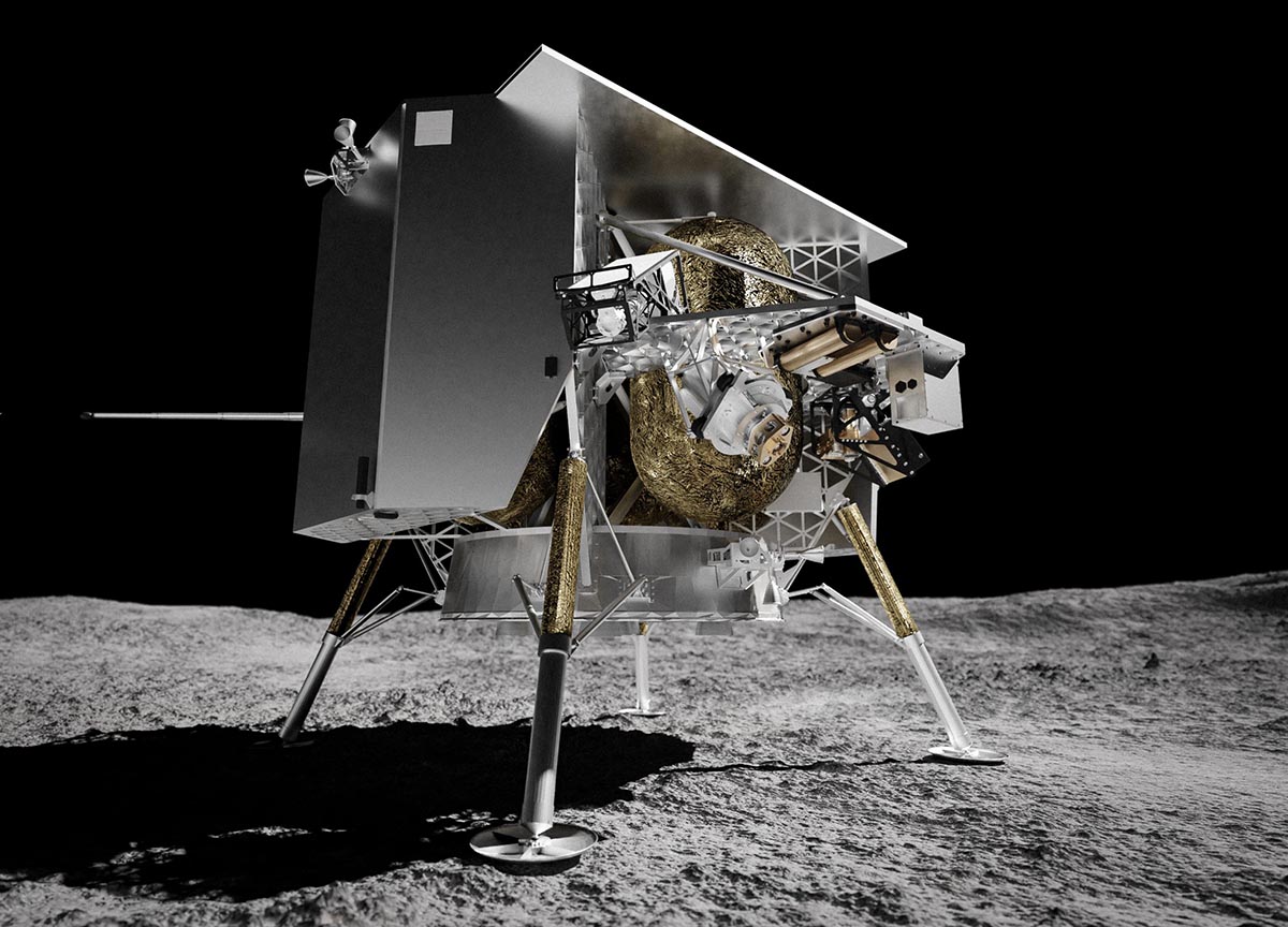 Astroboticの「PEREGRINE LANDER」(©Astrobotic)