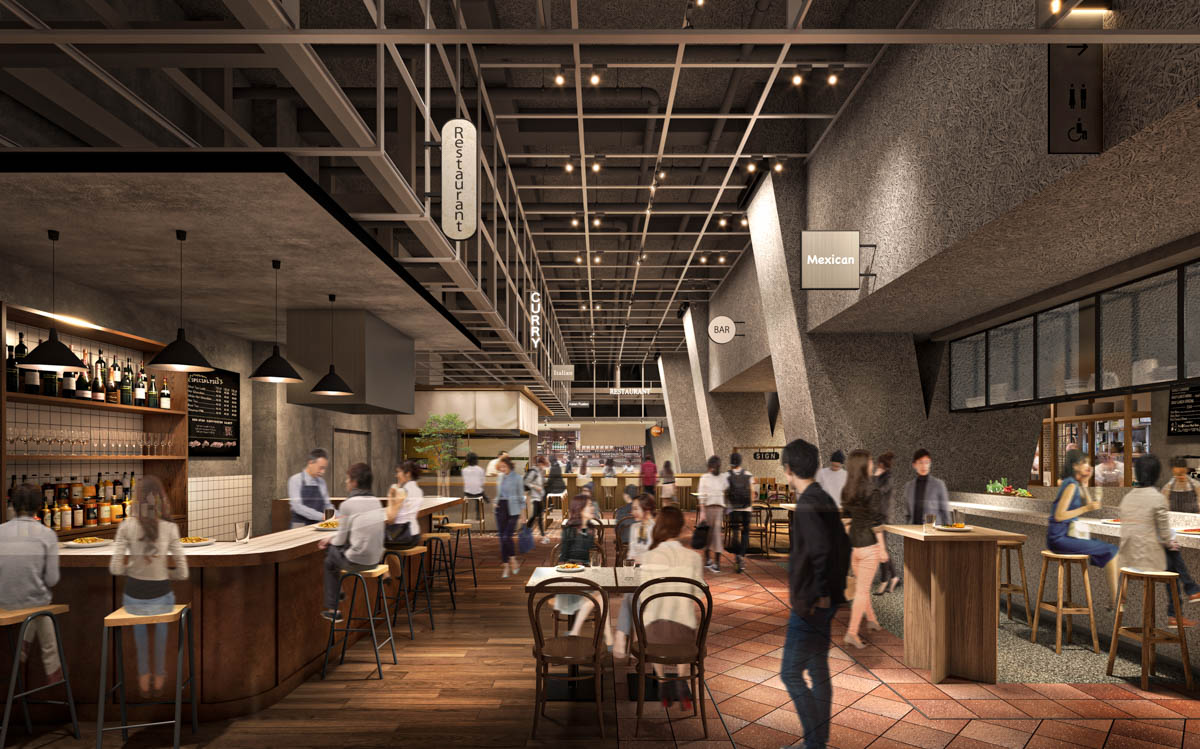 地下2階商業ゾーン