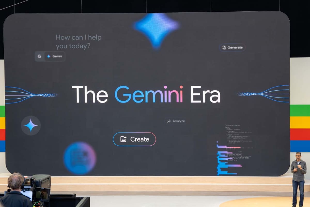 Googleのスンダー・ピチャイCEOは「The Era of Gemini(Geminiの時代)」を宣言