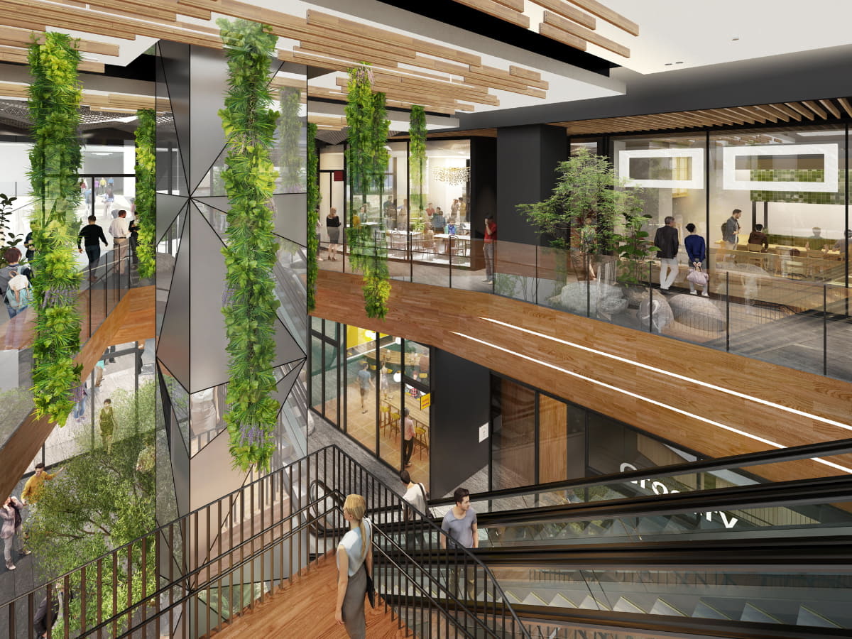 1～2階 アトリウム