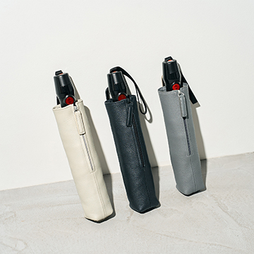 [新品未使用]objcts.io カラビナ付きアンブレラカバー&Knirps傘 umbrella_cover_BLK_front_1800x