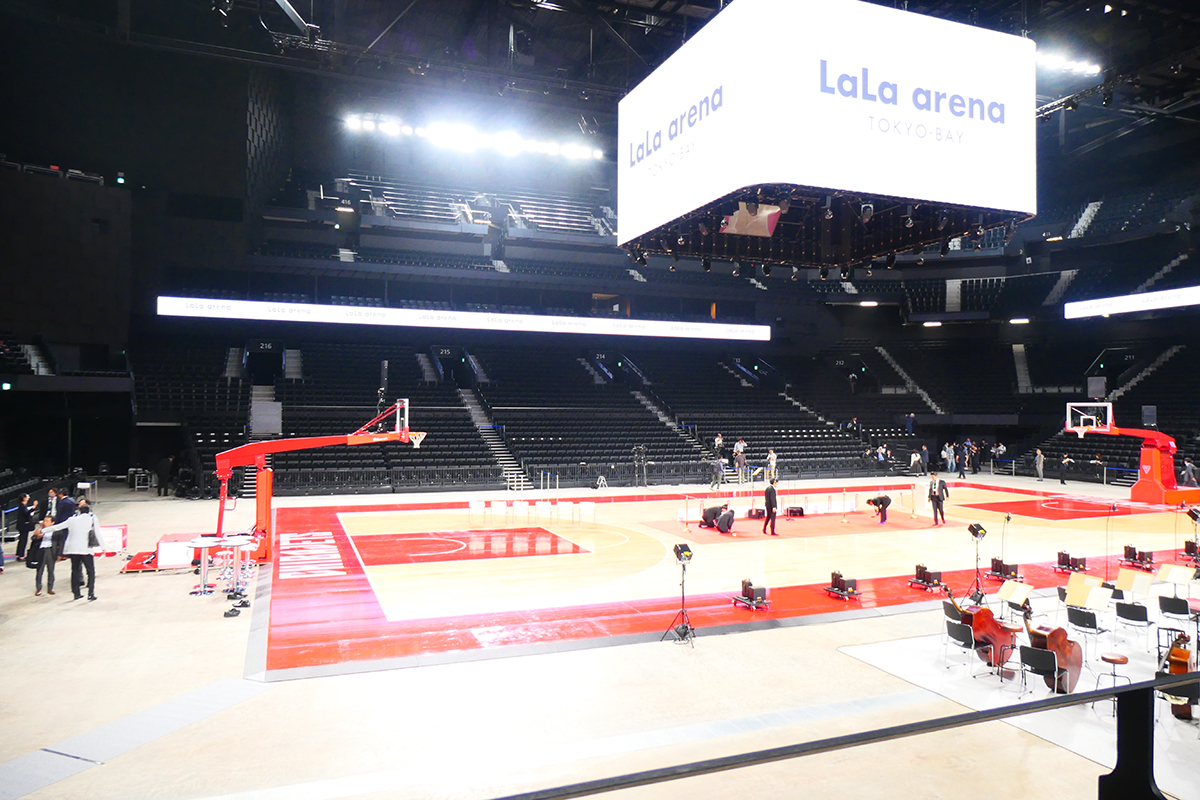 2階最前列に座ったときの視界