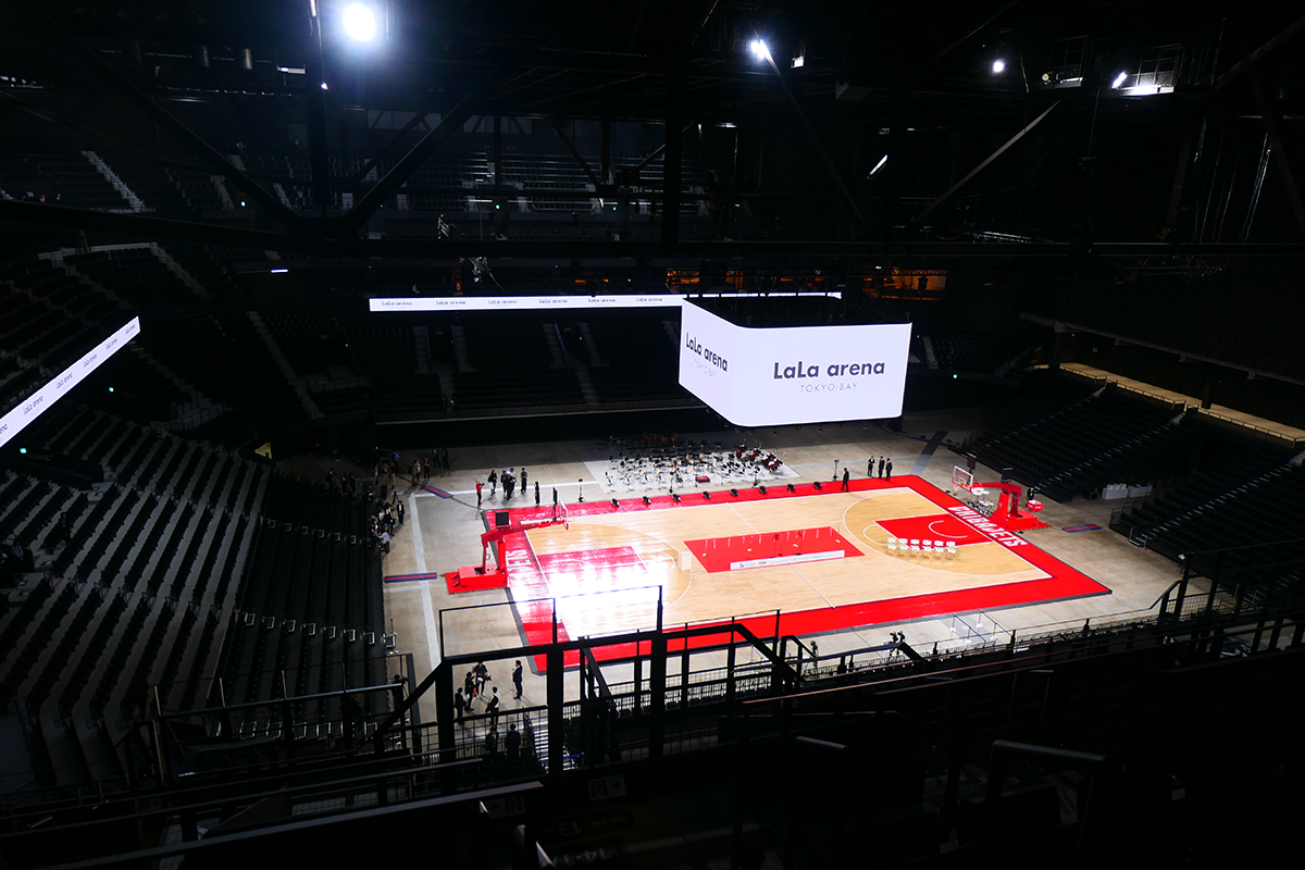 4階最後列に座ったときの視界