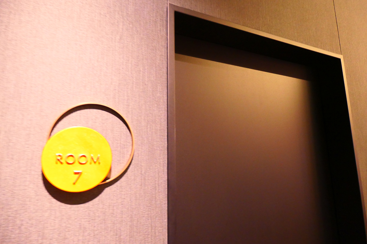 VIP ROOMは計11部屋