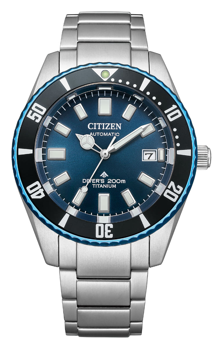 シチズン プロマスター メカニカル ダイバー200m 35周年記念限定モデル(NB6026-56L)、143,000円。世界限定4,500本