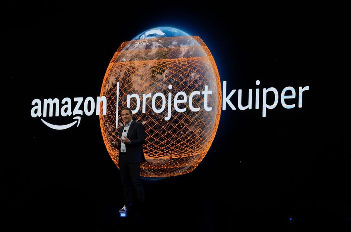 昨年末にラスベガスで開催された、アマゾン・ウェブサービスの年次開発者会議「re:invent 2024」基調講演では、Project Kuiperの進展も語られた