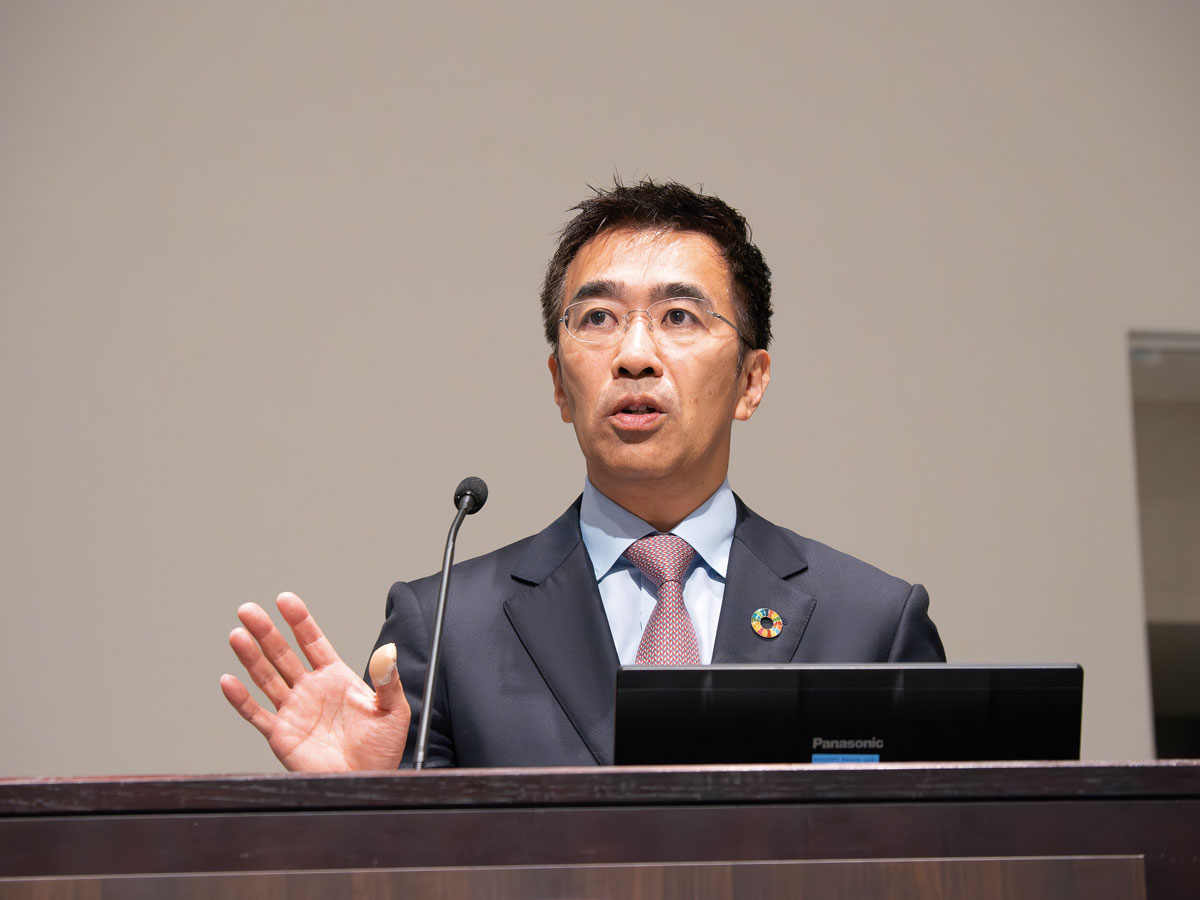 慶應義塾大学大学院政策・メディア研究科教授 蟹江憲史氏