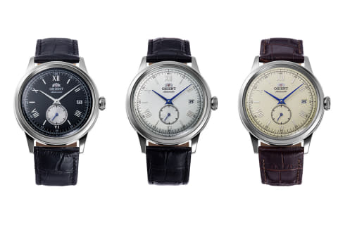 ジャストサイズな「オリエントバンビーノ 38」にスモールセコンド登場