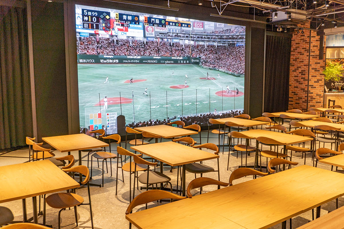 6×3.375mのメインビジョン