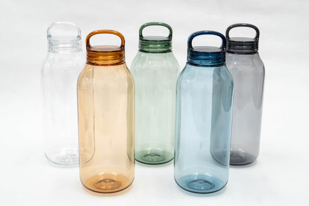 KINTO(キントー) ウォーターボトル 500mL(1,540円)。サイズは7×20cm(直径×高さ)、重さは75g