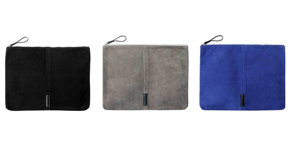 スエードポーチ Large
