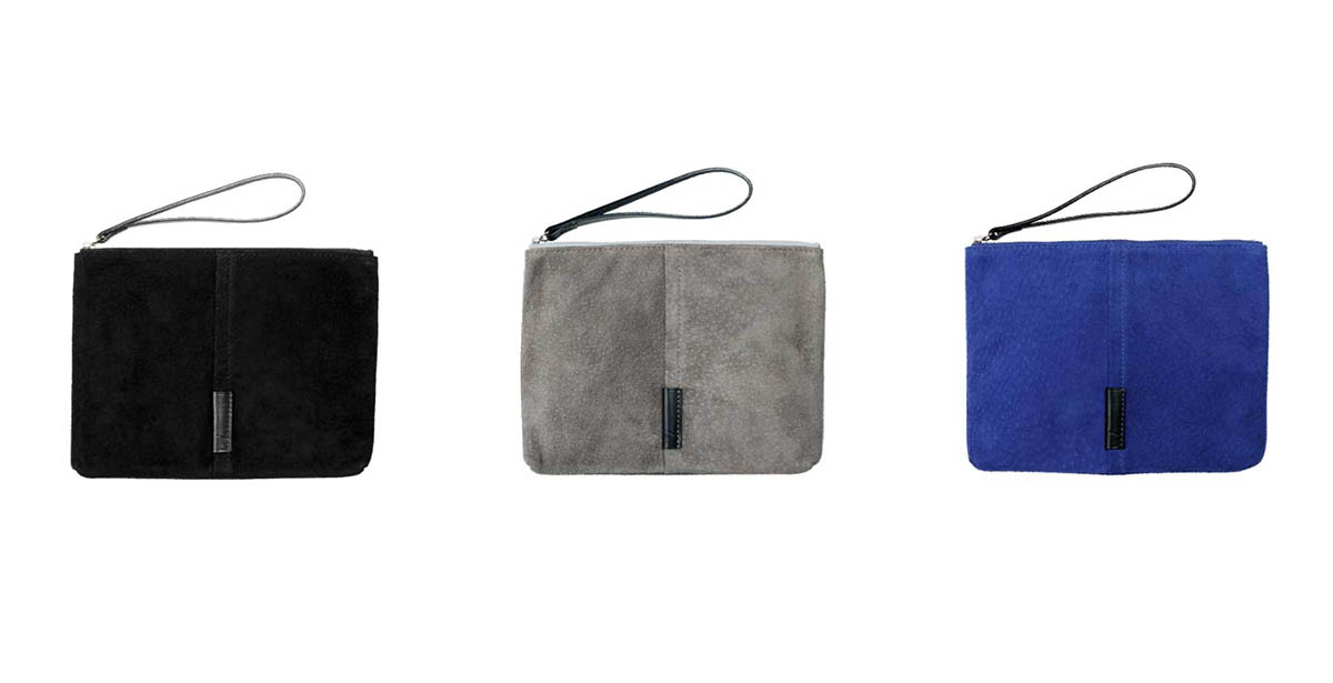 スエードポーチ Medium