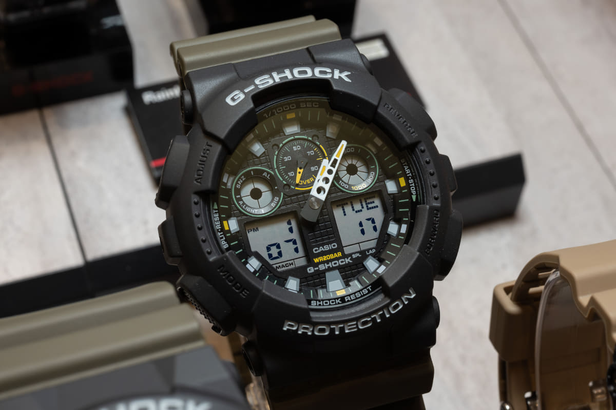 GA-100TU-1A3JF、18,700円