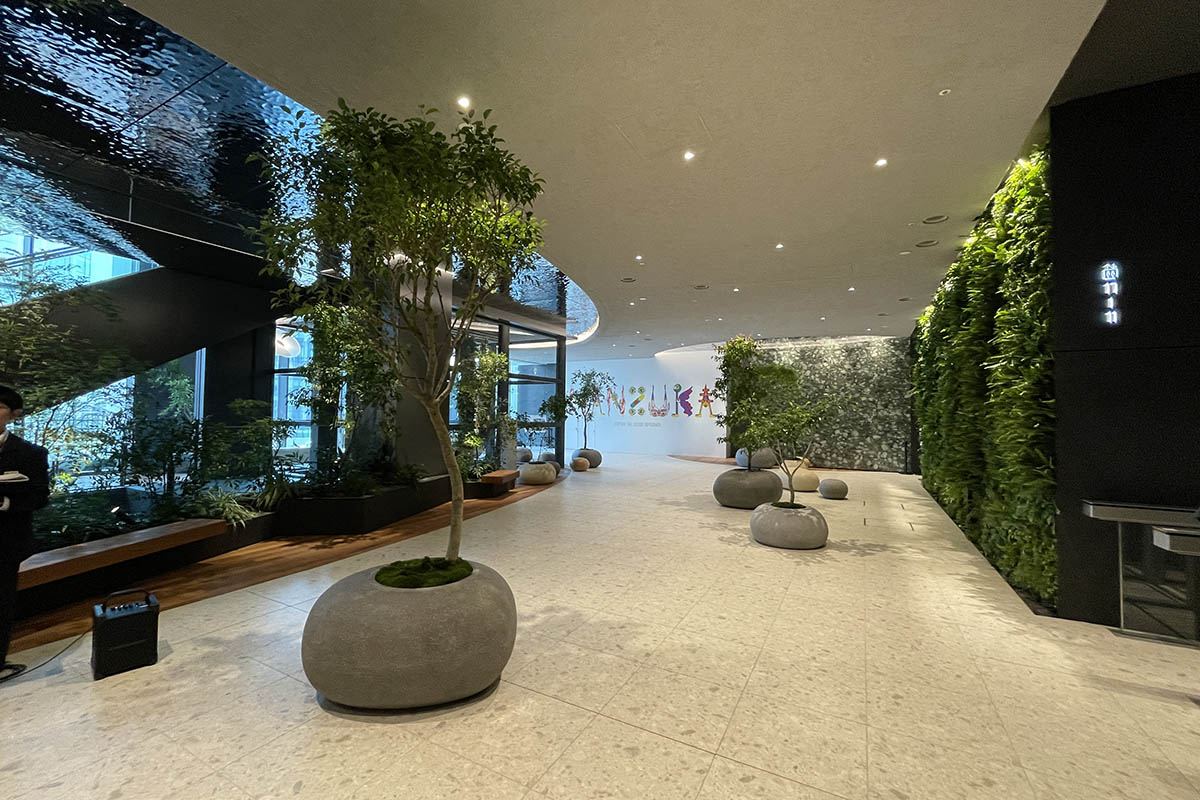 オフィスエントランスとなる3階