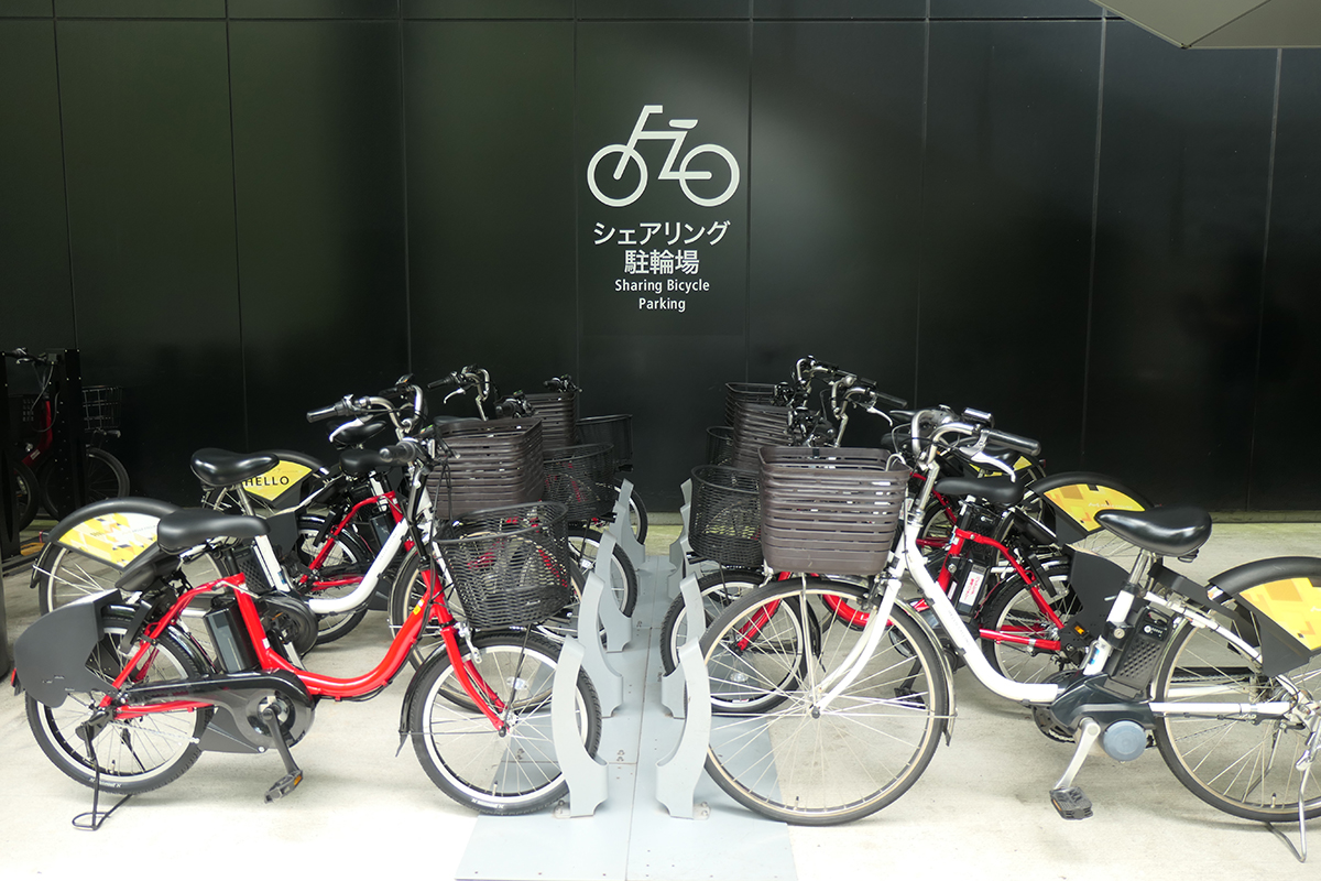 双方の自転車を双方のポートで利用できるようにする