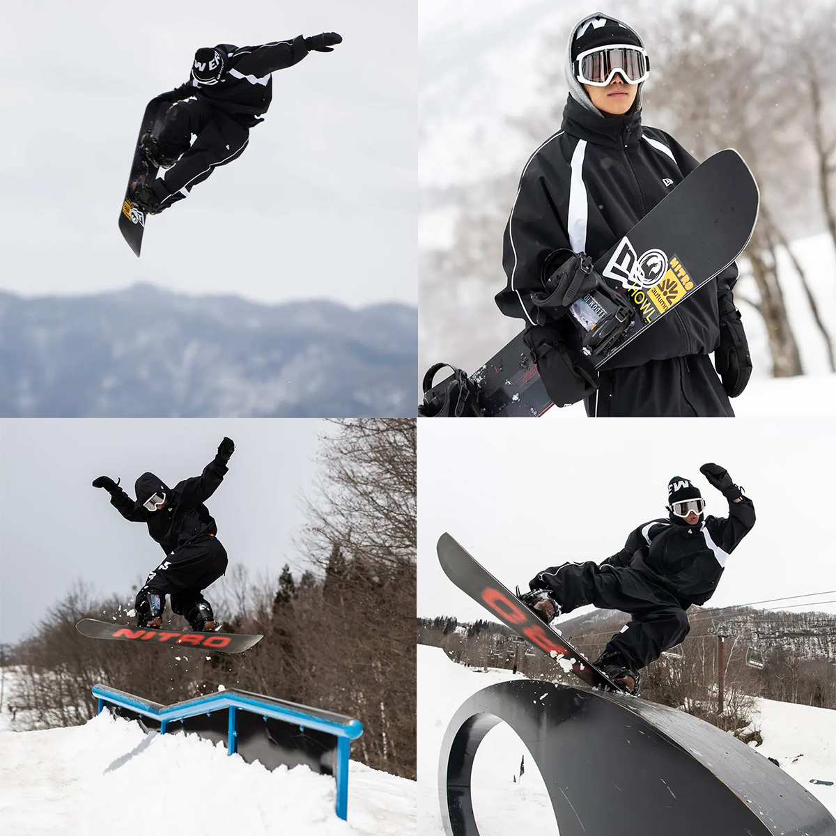 プロスノーボーダー・山田悠翔を起用