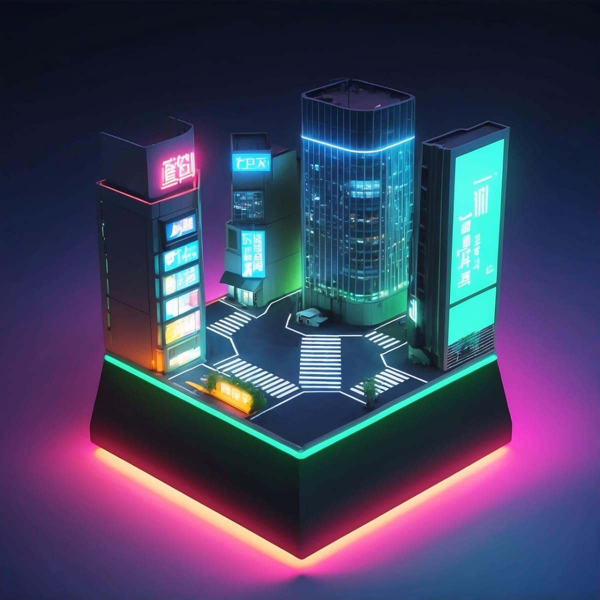 渋谷の3DアートNFT