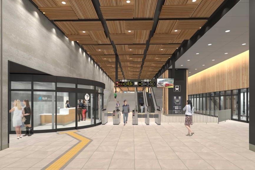 ウォークイン改札