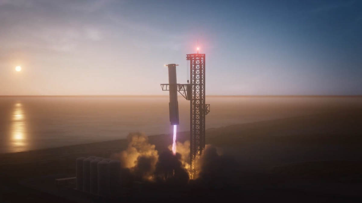 SpaceXが公開したイメージ映像(©SpaceX)