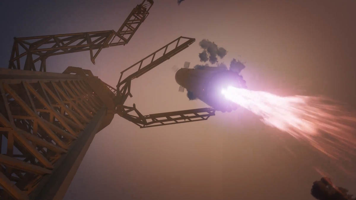 SpaceXが公開したイメージ映像(©SpaceX)