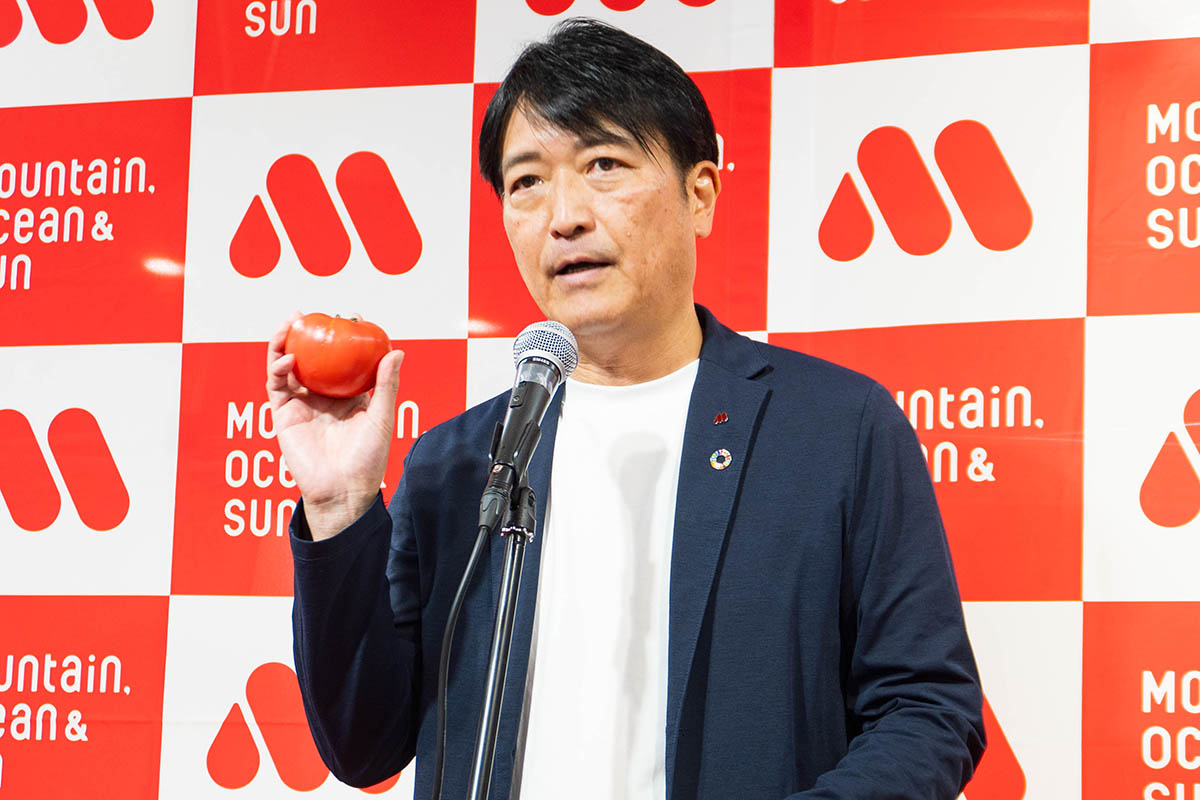 プロジェクト責任者のモスフードサービス 執行役員 社長室長 金田泰明氏