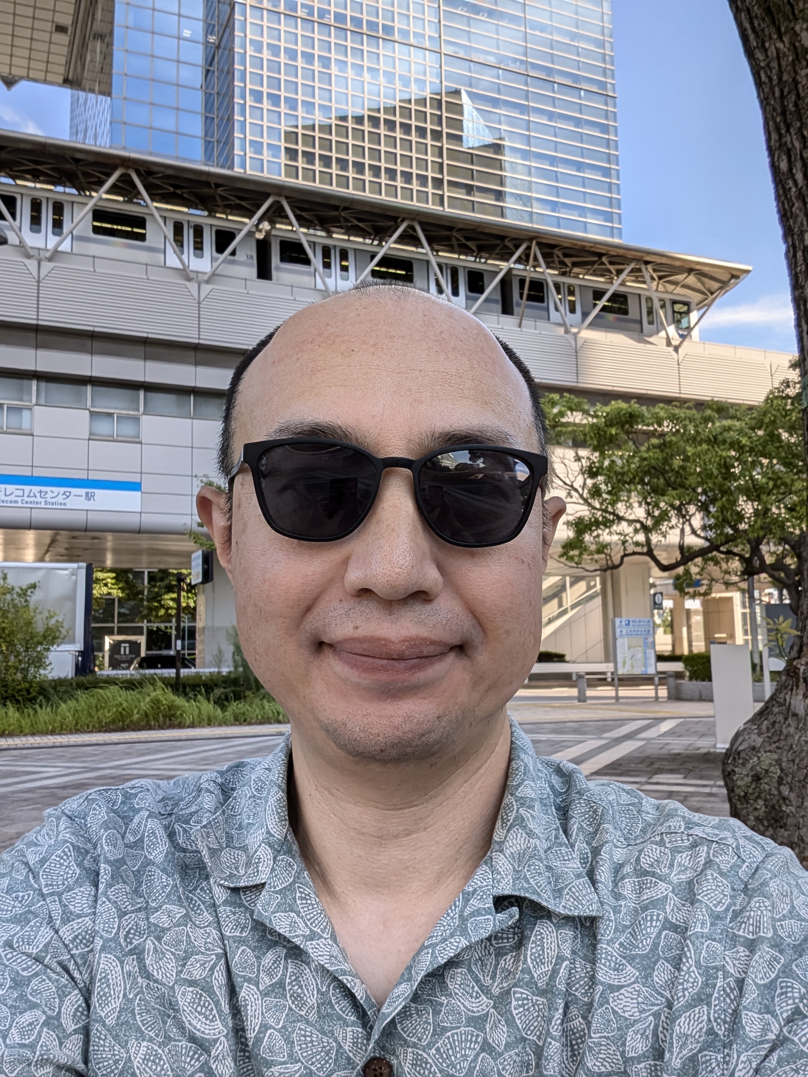 従来機種(Pixel 8 Pro)での自撮り。