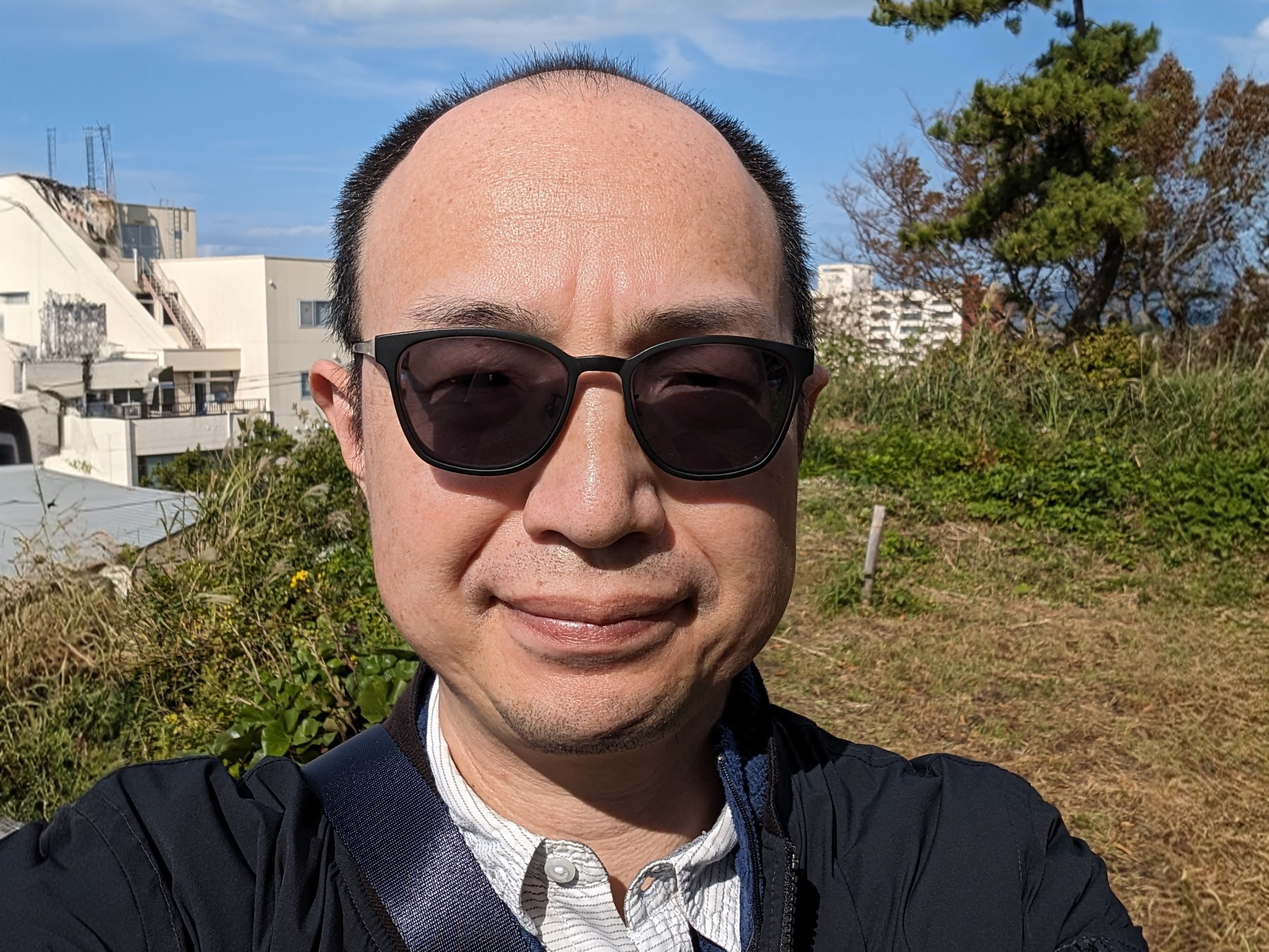 3枚目。画面右側の赤っぽい木はオリジナル画像にはありません