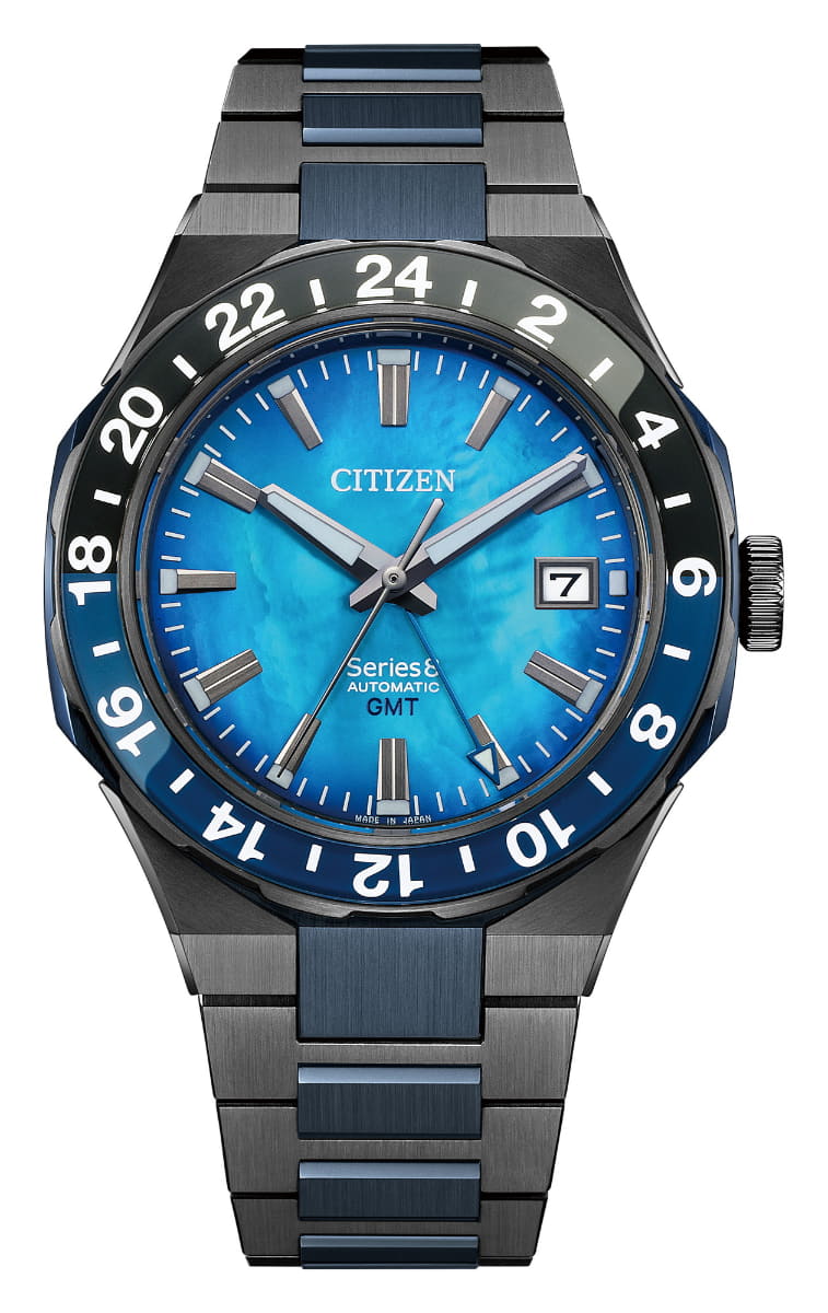 CITIZEN Series 8 880 Mechanical 「CITIZEN」ブランド時計 100周年 限定モデル(NB6036-52N)、275,000円。世界限定2,200本
