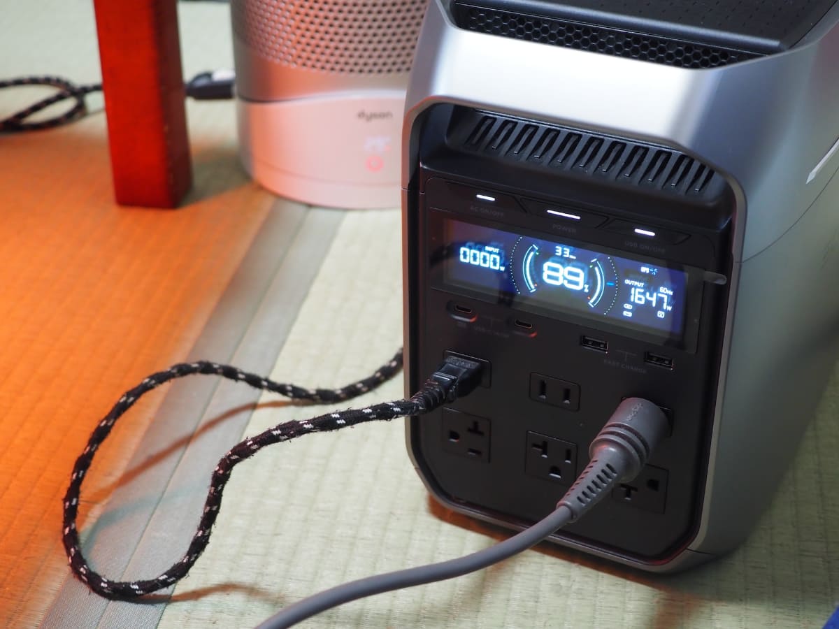 コタツと電気ヒーターを同時に使うと、1,500Wを超えてしまった