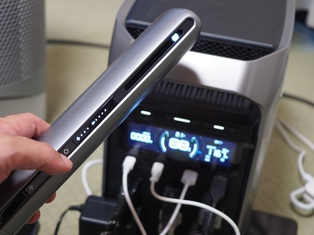 ドライヤーの消費電力は1,170W前後。小さめのドライヤーだと780W前後だった