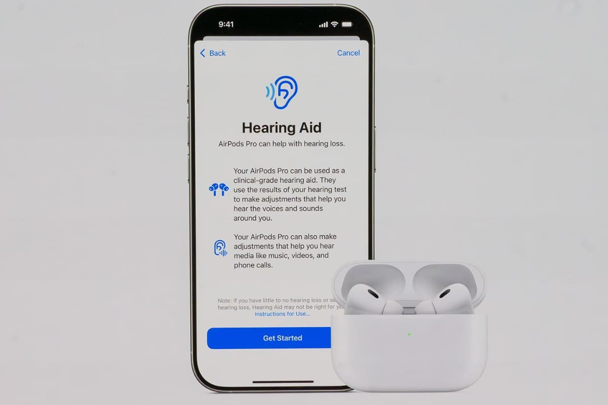 AirPods Pro 2に「臨床レベルのヒアリング補助」をアップデート提供