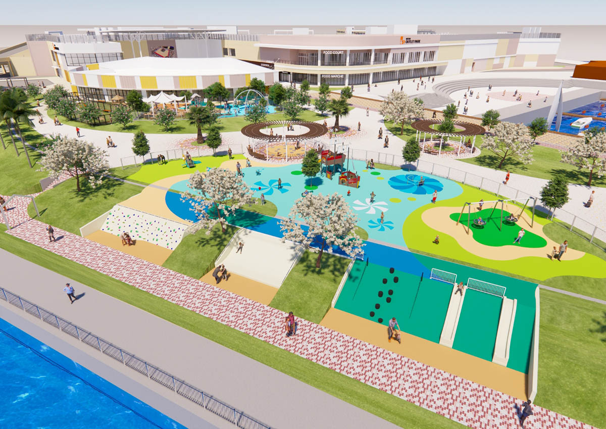 アクティビティレジャーゾーン ガーデンエリア イメージ