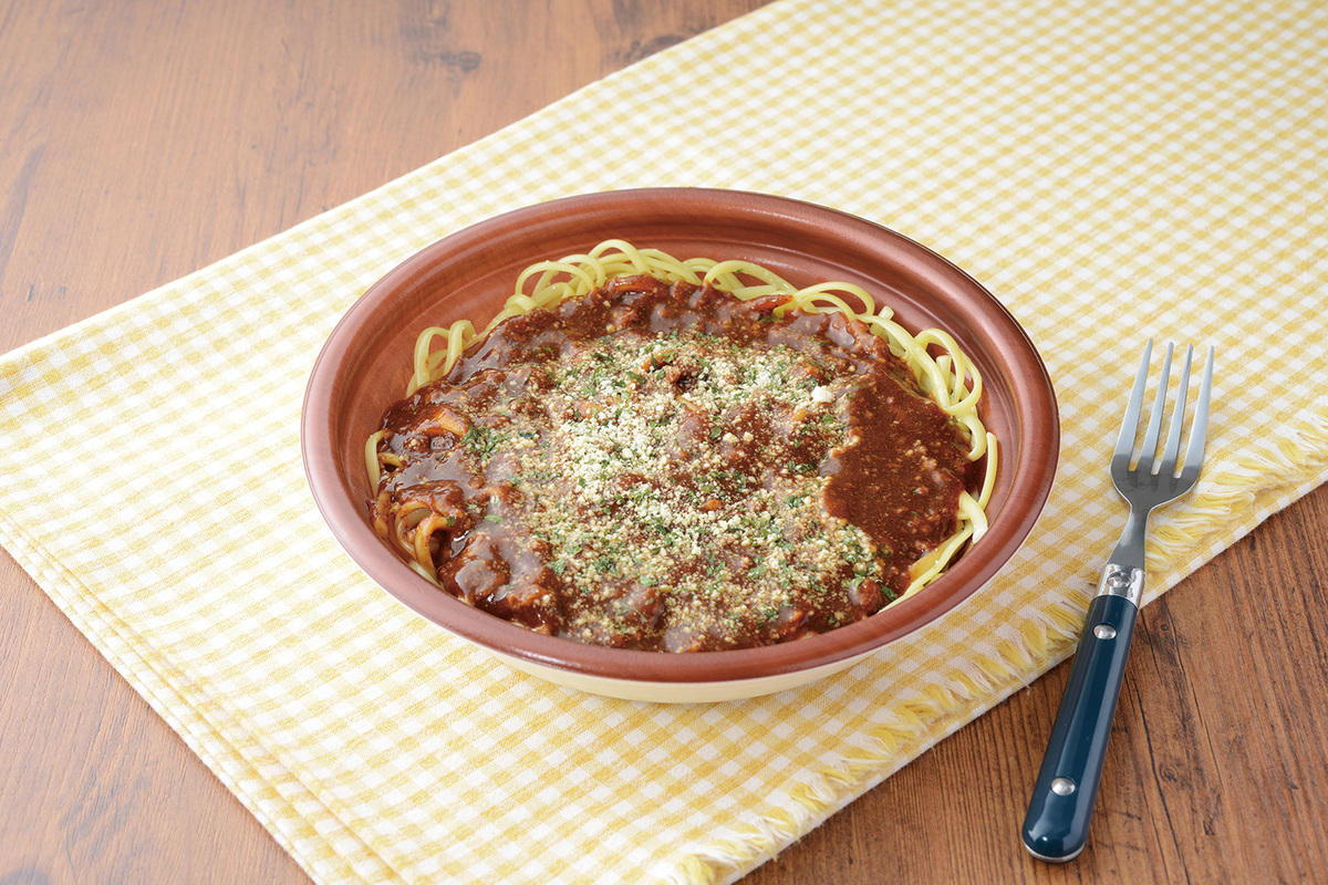 ソースたっぷり ボロネーゼ