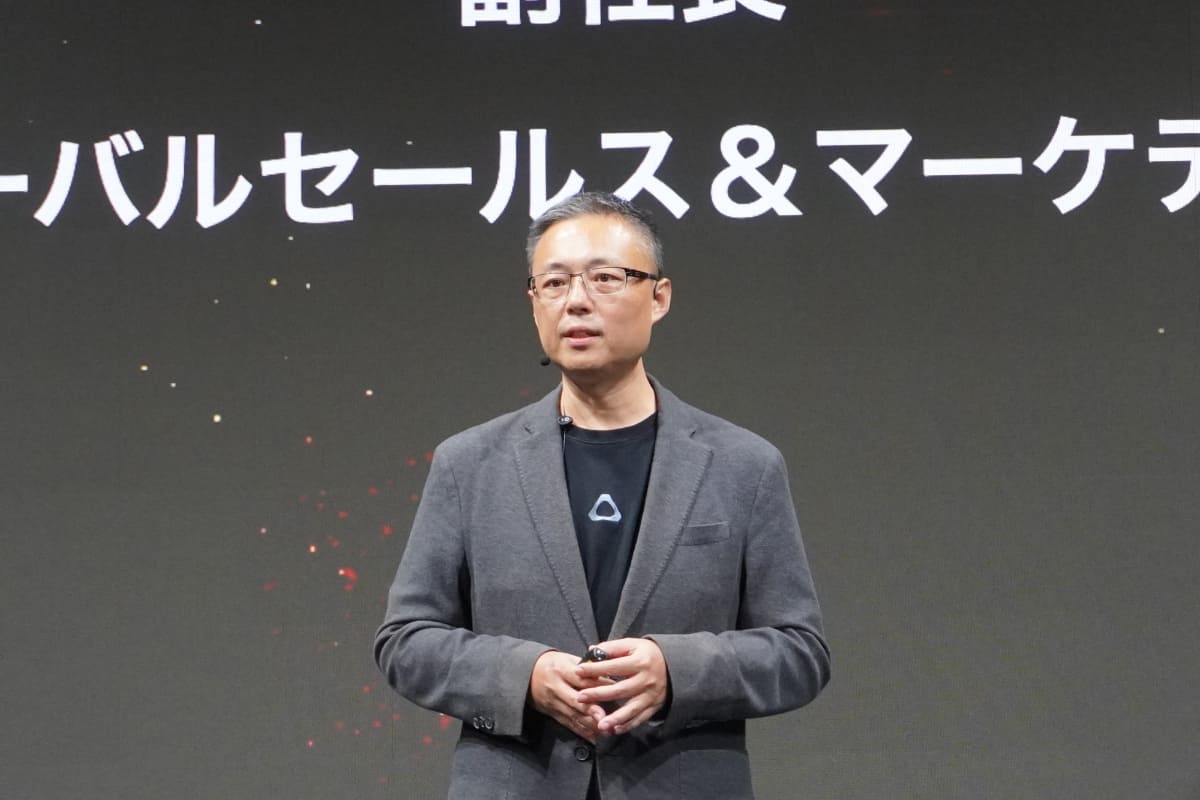 HTC副社長 グローバルセールス&マーケティング統括のCharles Huang氏