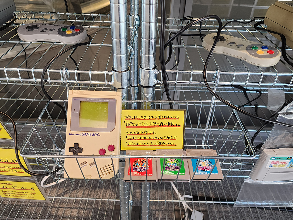 ゲームボーイは初代ポケモンを体験できる