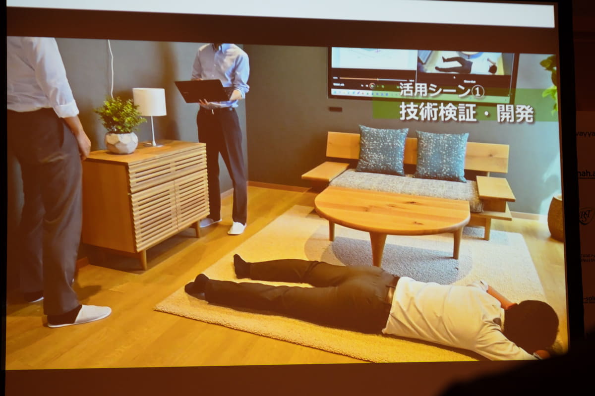 麻布台ヒルズに設けられるショールーム(一般非公開)