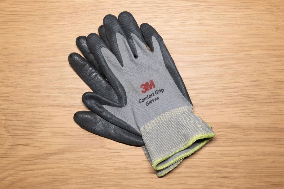 3Mの作業用手袋。使用感ありでスミマセン