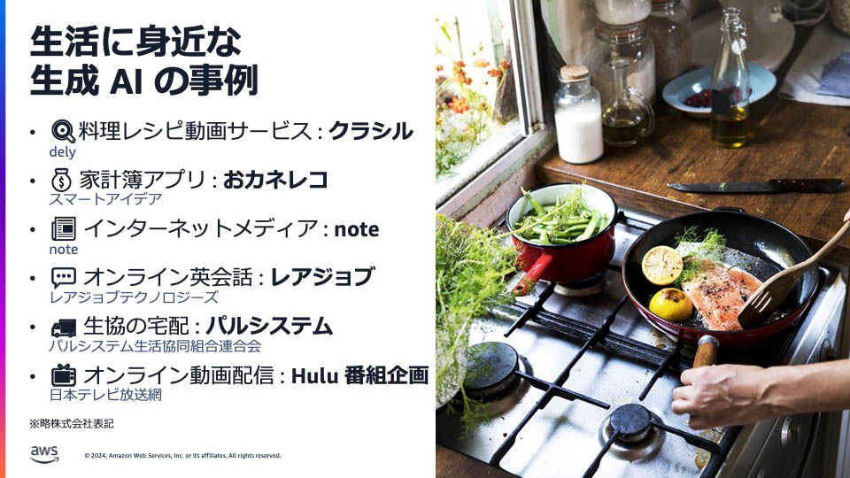 身近なサービスで活用されはじめている生成AI