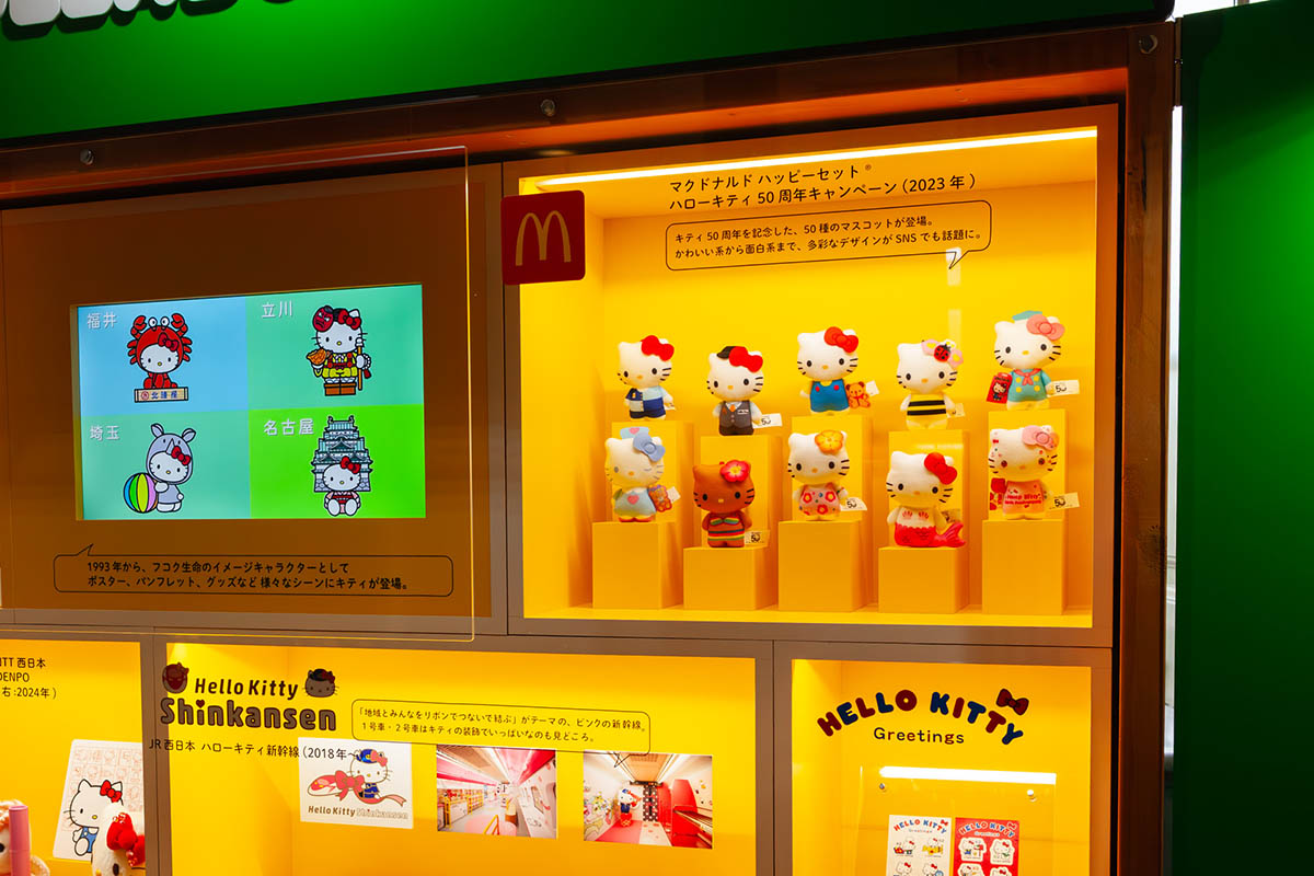 マクドナルドとのコラボレーションで登場したぬいぐるみは記憶に新しいところです