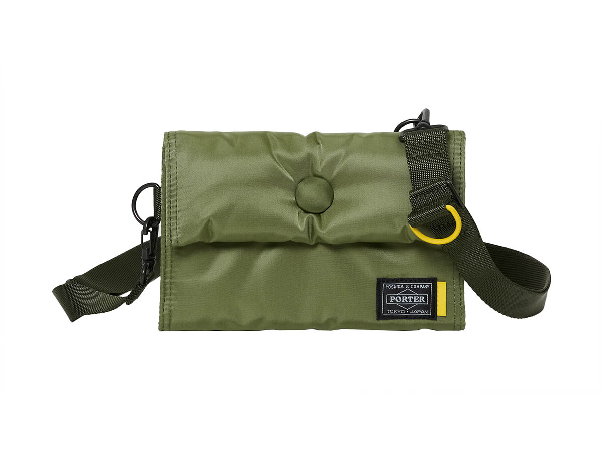 DIGAWEL × PORTER SHOULDER POUCH オリーブ