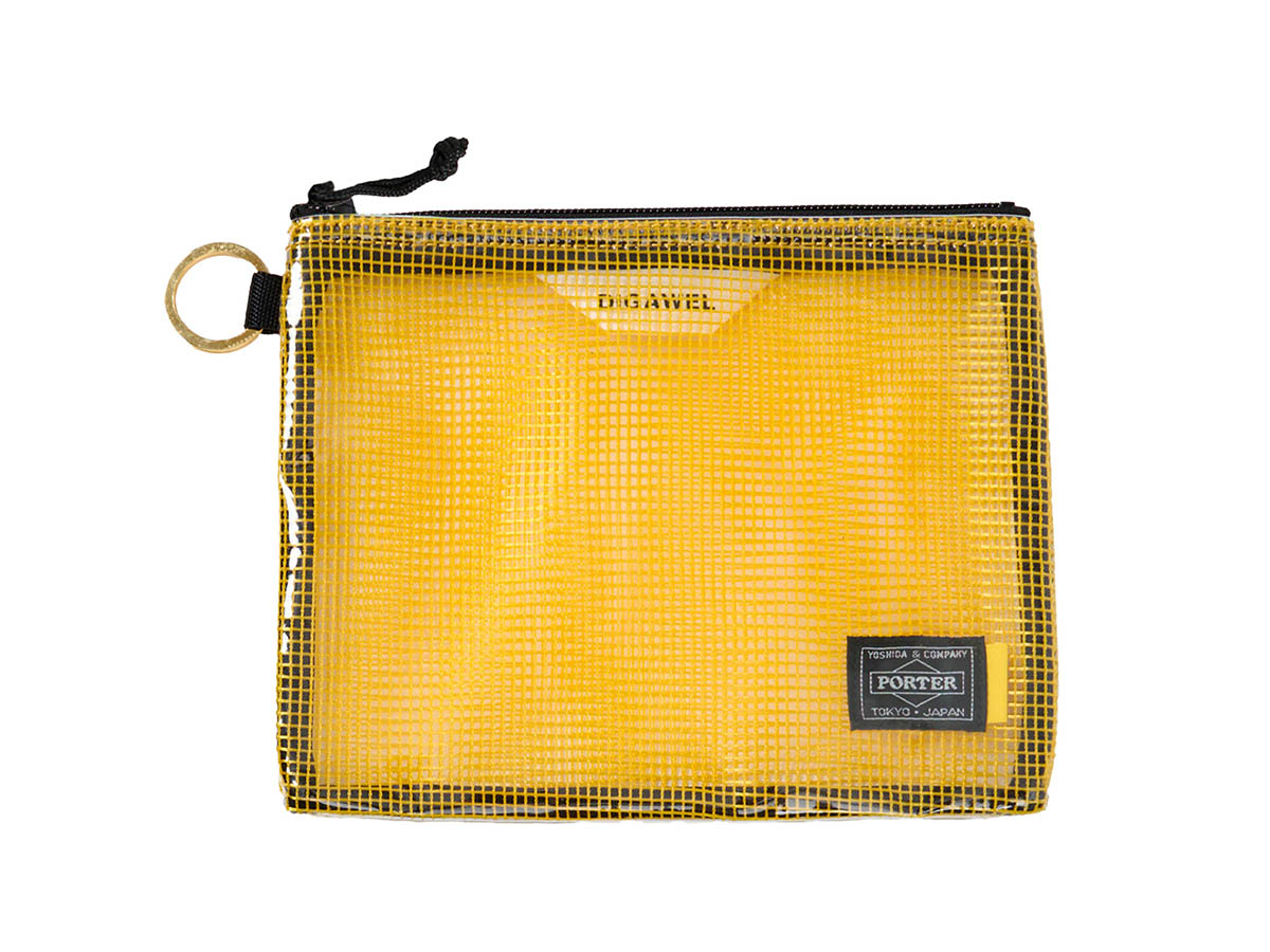 DIGAWEL × PORTER POUCH(L) イエロー